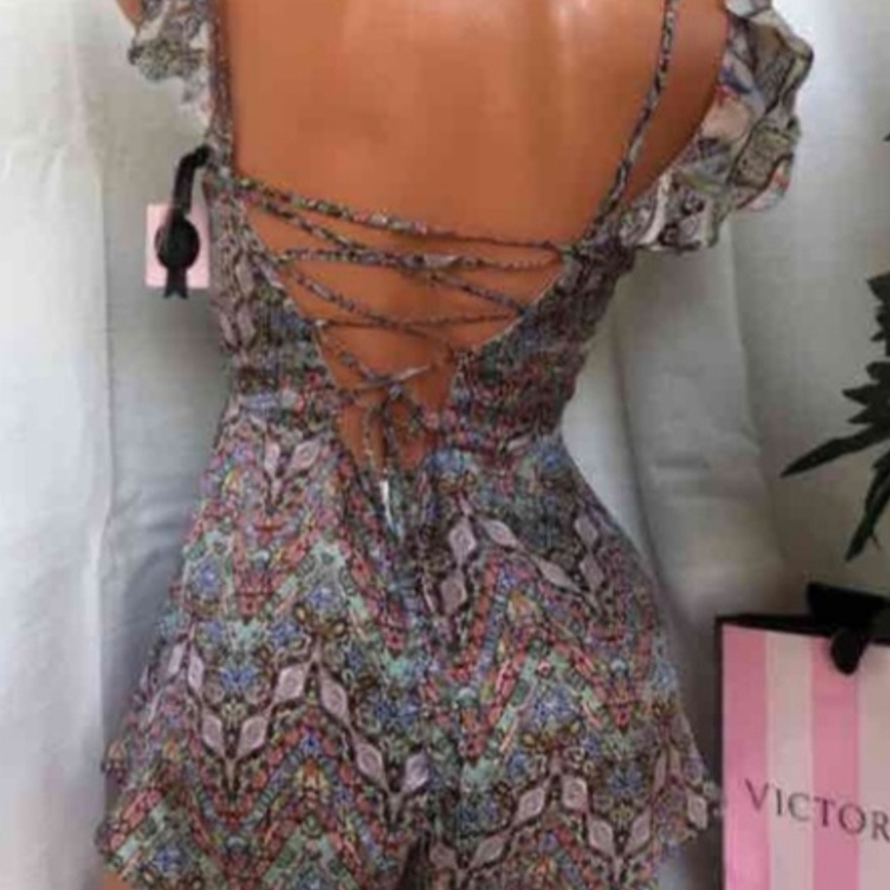 Victoria's Secret Blue and Pink Intimate Sleepwear